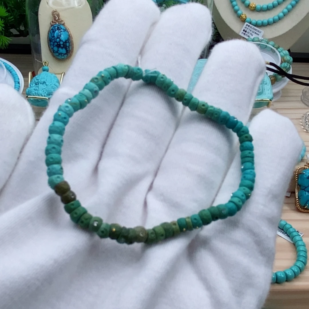 未镶嵌绿松石珠宝奇石