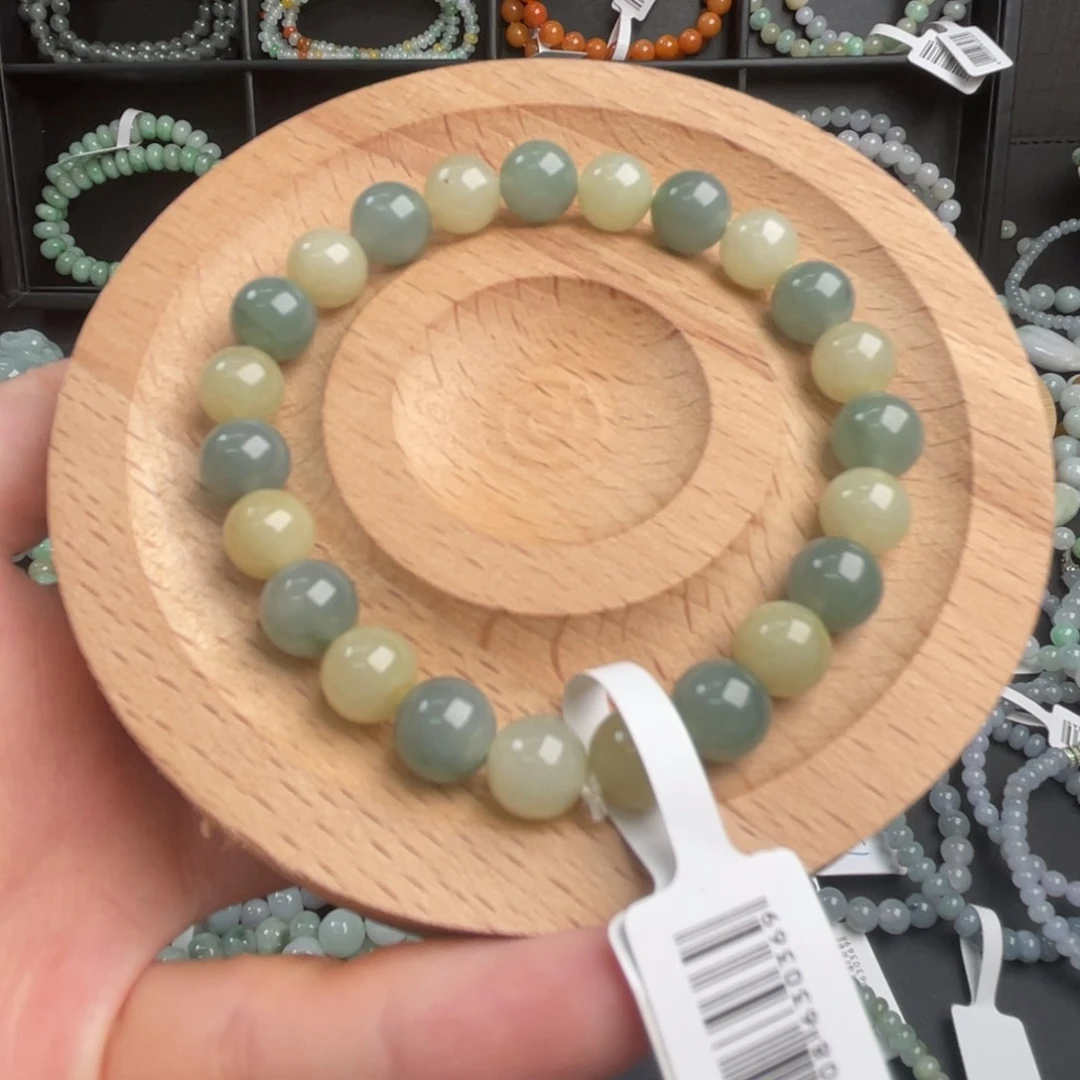 未镶嵌手链翡翠手串