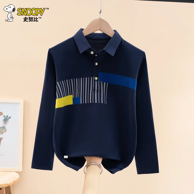 短袖男薄款商务休闲宽松型Polo衫长袖工作服polo