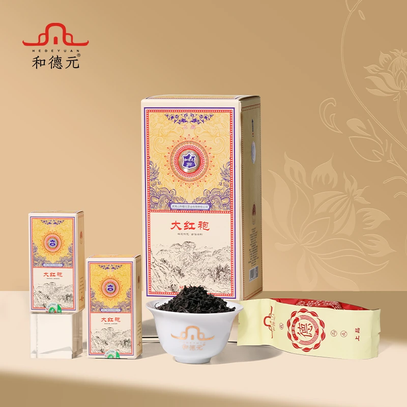 和德元上品大红袍150克盒装 武夷岩茶 足火浓香型 150g