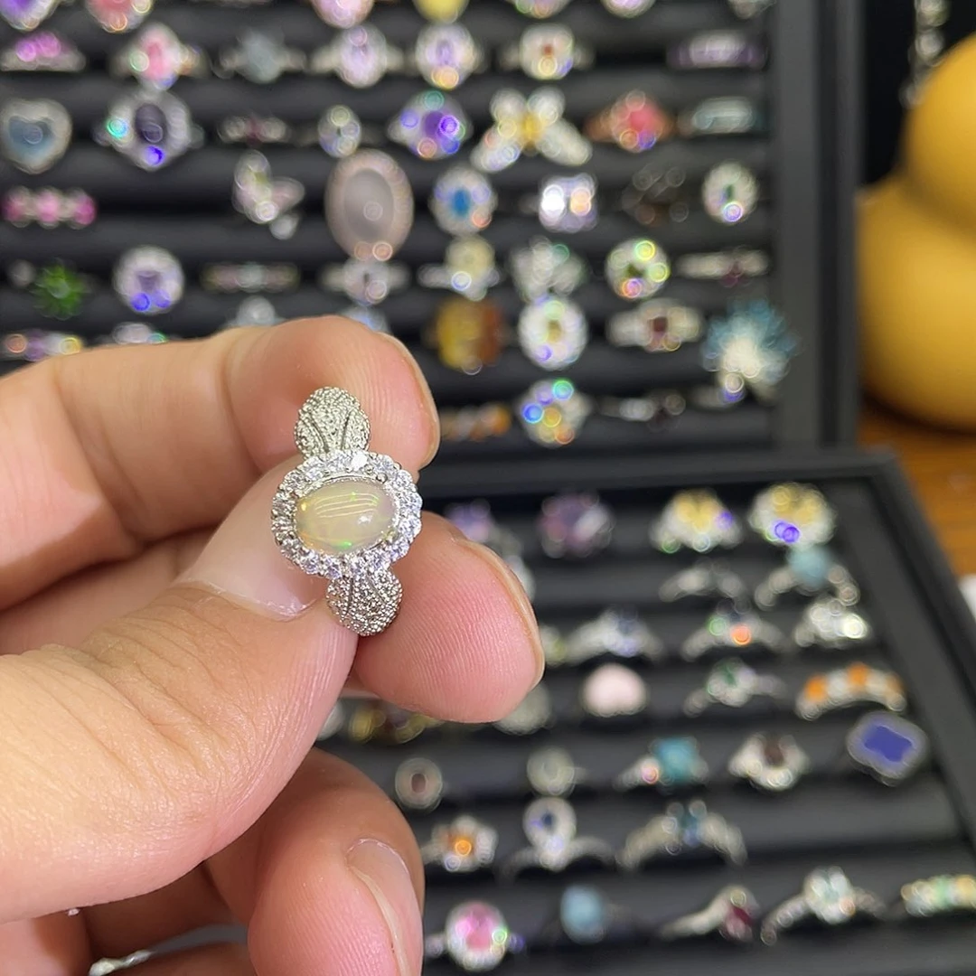 紫晶珠宝半成品未镶嵌