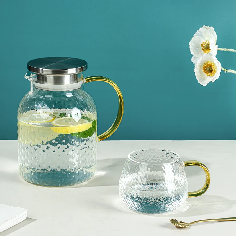 惊喜家1壶4杯耐高温冷水壶耐高温水壶装水大容量家用茶壶凉水壶