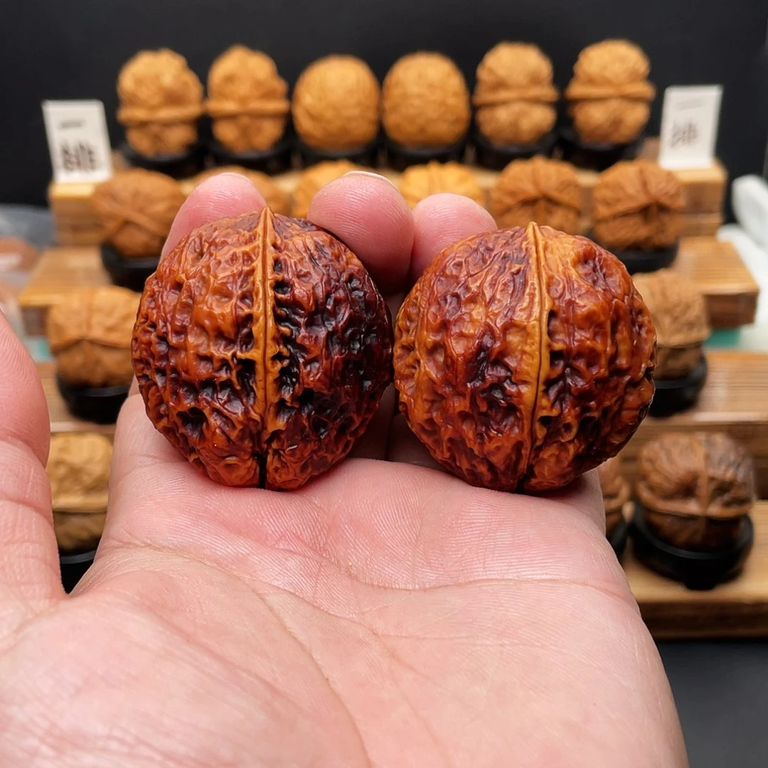 文玩核桃吊坠罗汉佛手42尺