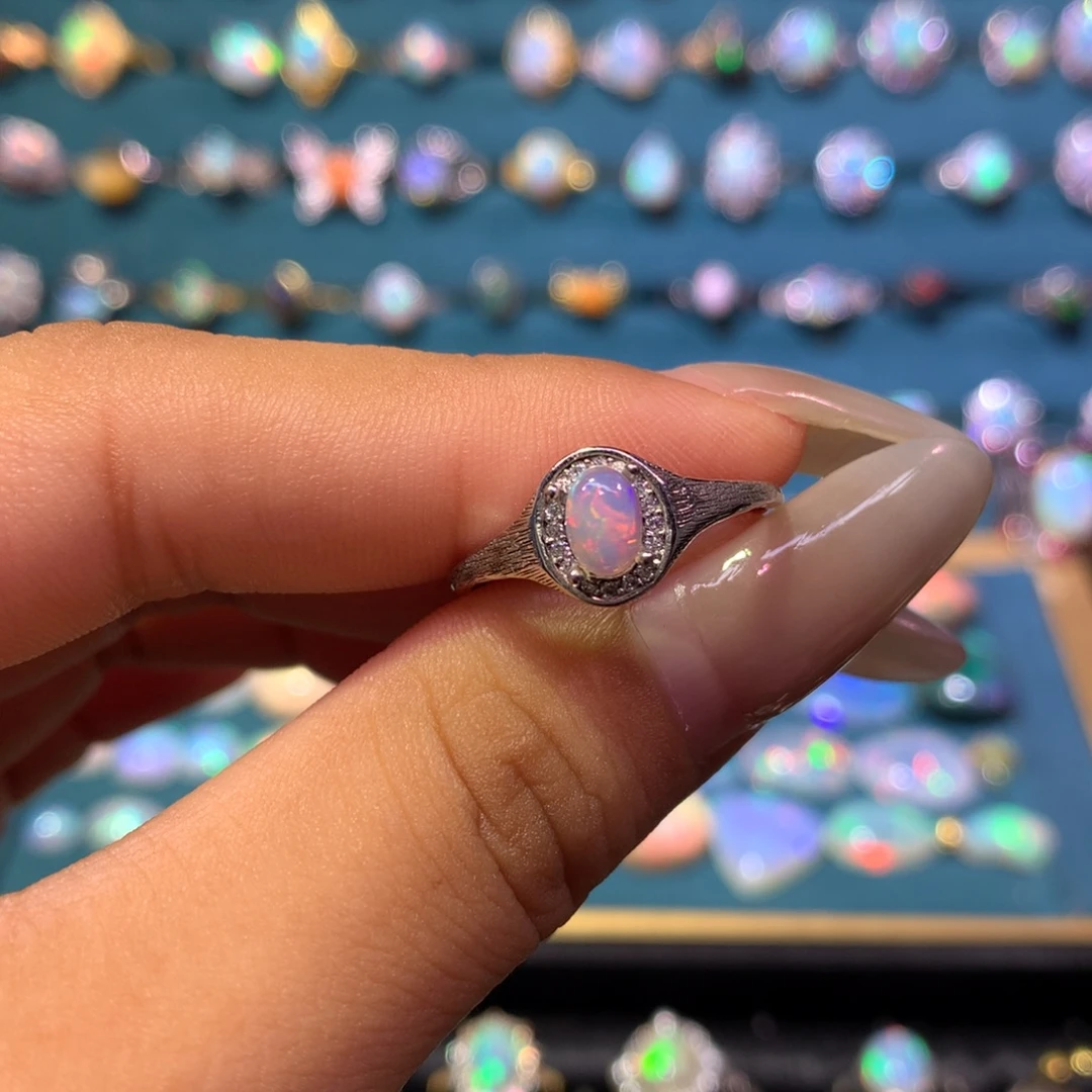 欧泊银S925镶嵌福利款 不退不换