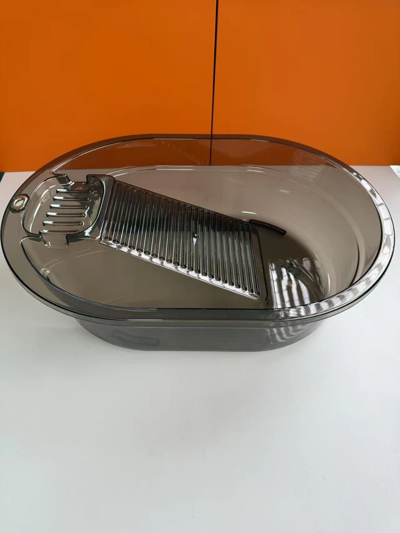 【新疆包邮】洗衣盆带搓衣板一体式盆