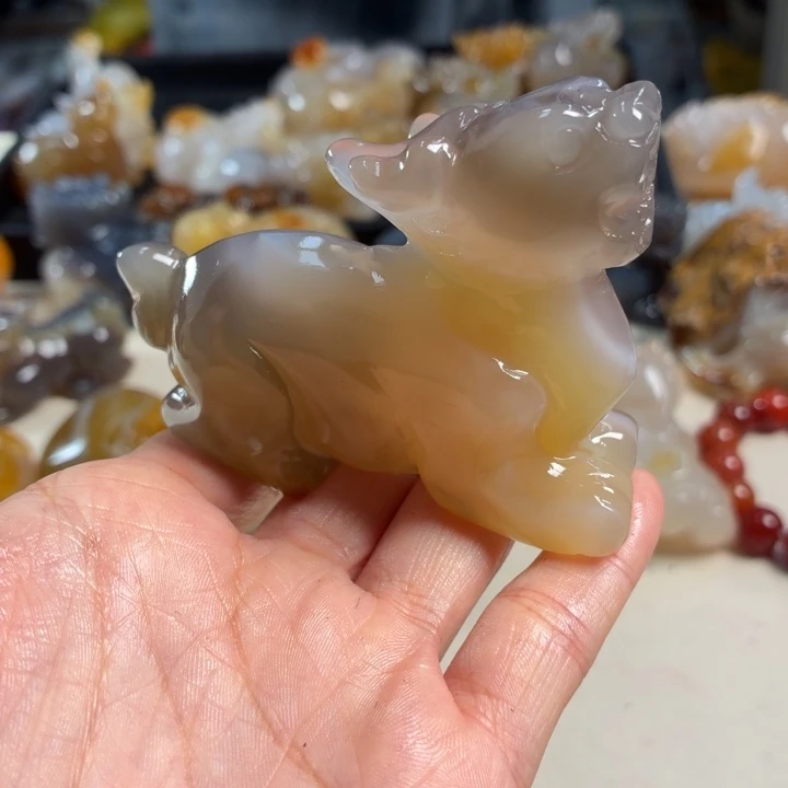 玛瑙/玉髓未镶嵌吊坠(不含链)