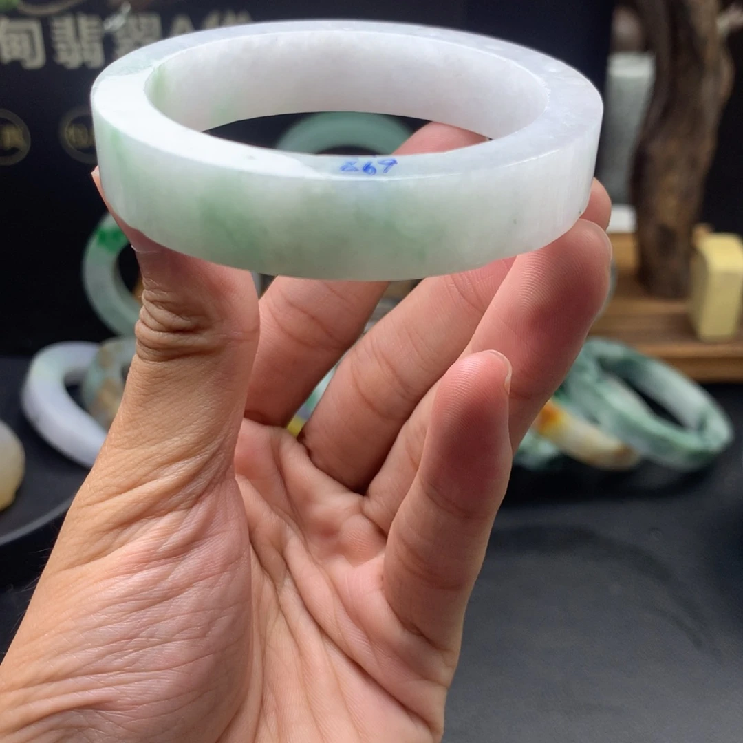 定制翡翠天然翡翠手镯未镶嵌