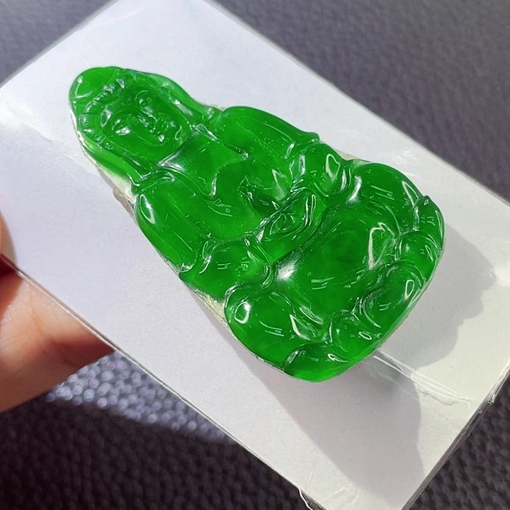 定制翡翠未镶嵌夏*尼翡翠