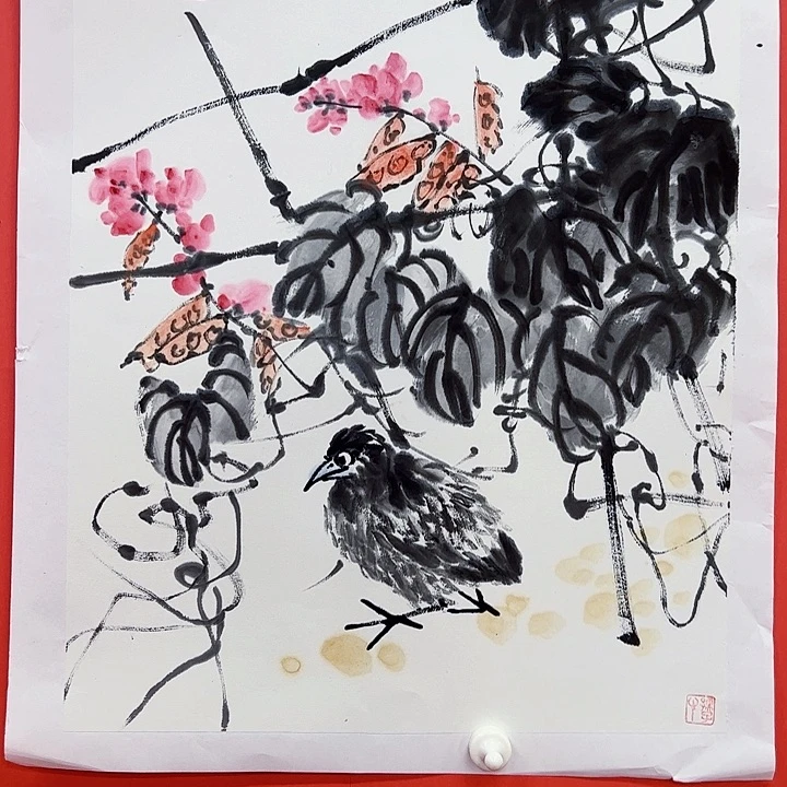 国画孟宪岱老师2.7平尺国画