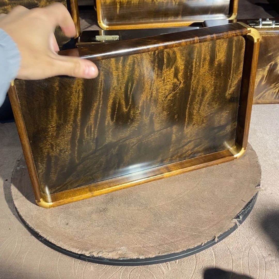 金丝楠6**8金丝楠木文盘