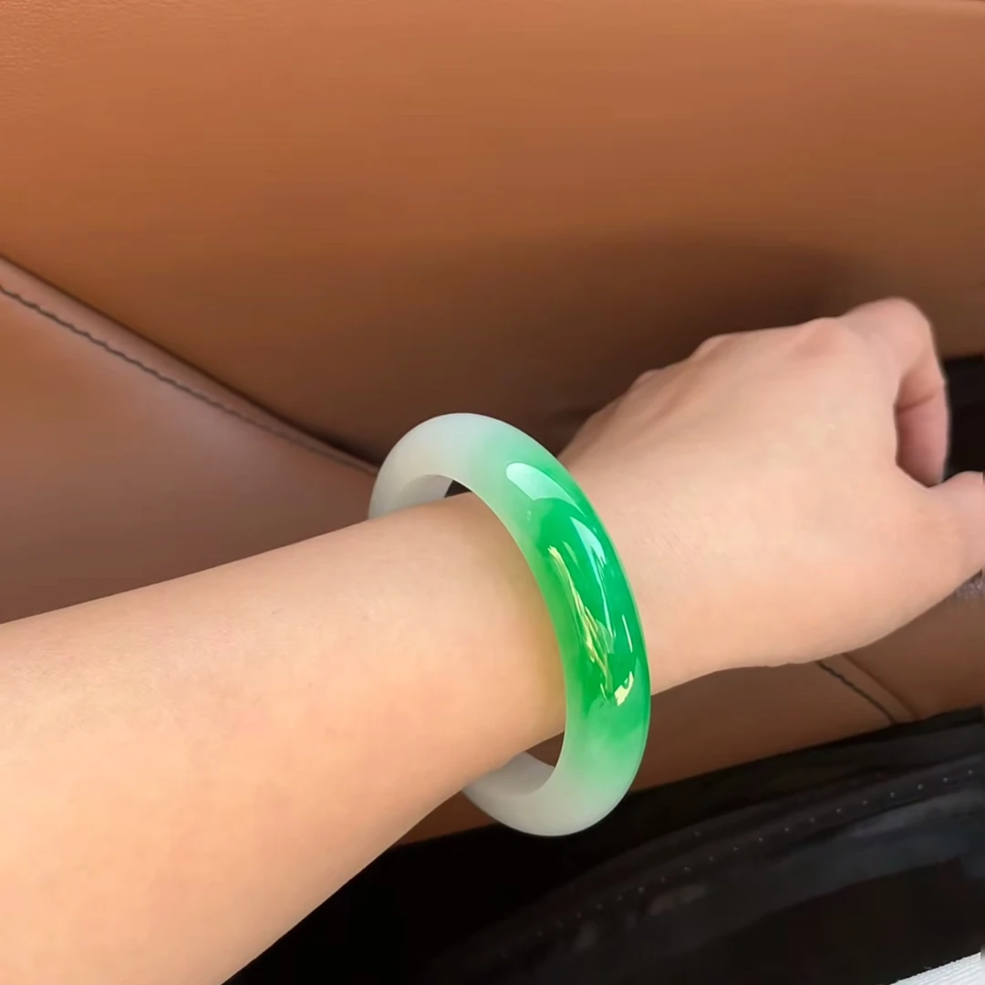 时尚缅风冰透美人镯（直播专用链接）