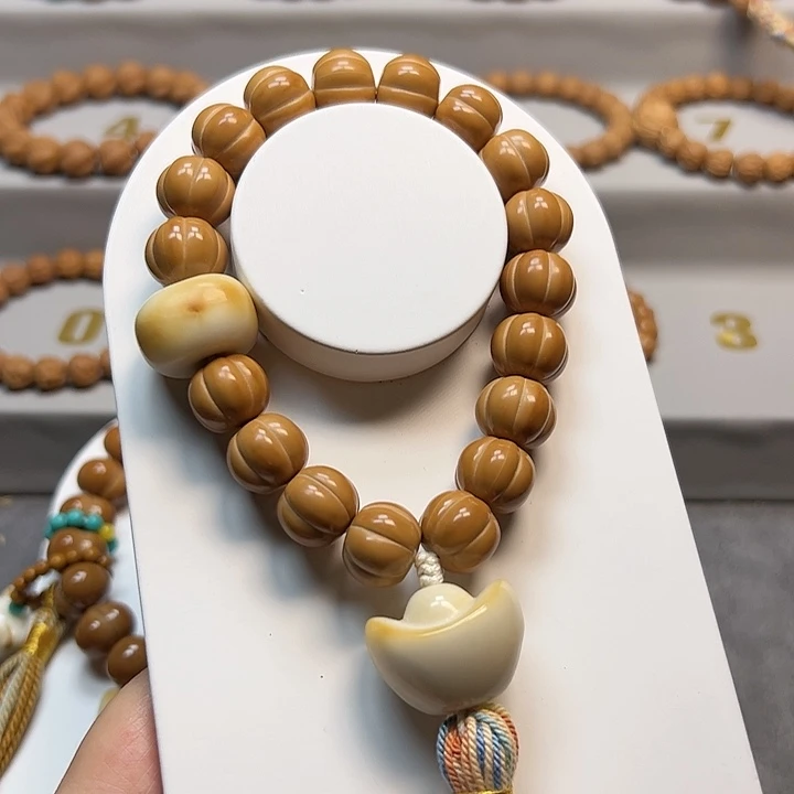 猴头核桃手串15泡芙南瓜