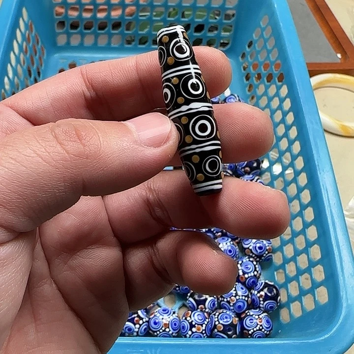 白玉菩提吊坠黑色2118