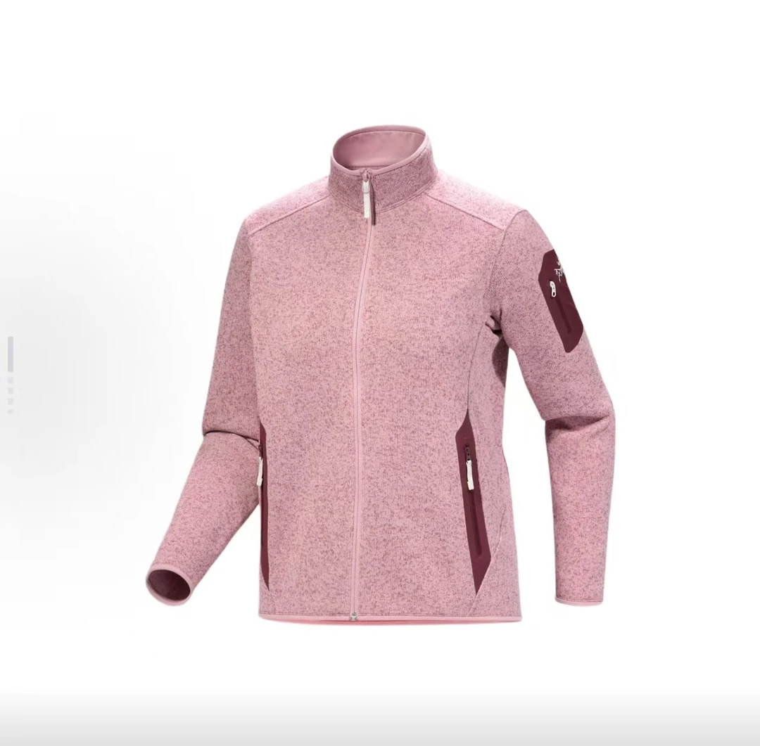 【乘峰】COVERT CARDIGAN 纯色拉链立领抓绒长袖飞行员夹克 女款25