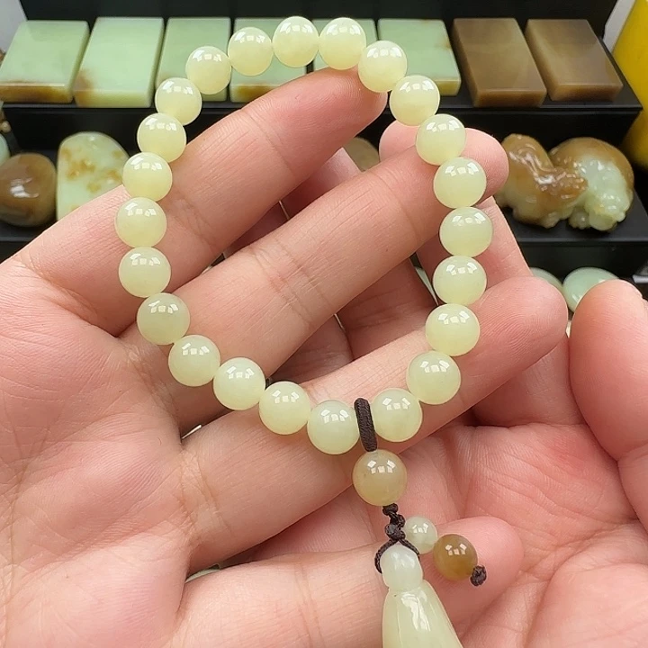 和田玉未镶嵌套链