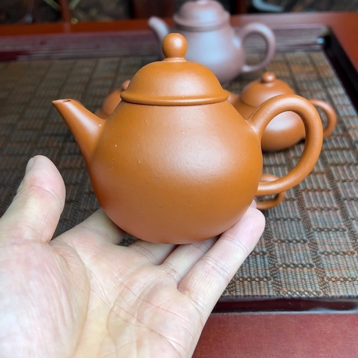 茶壶紫砂赵庄朱泥、生砂朱泥加红泥