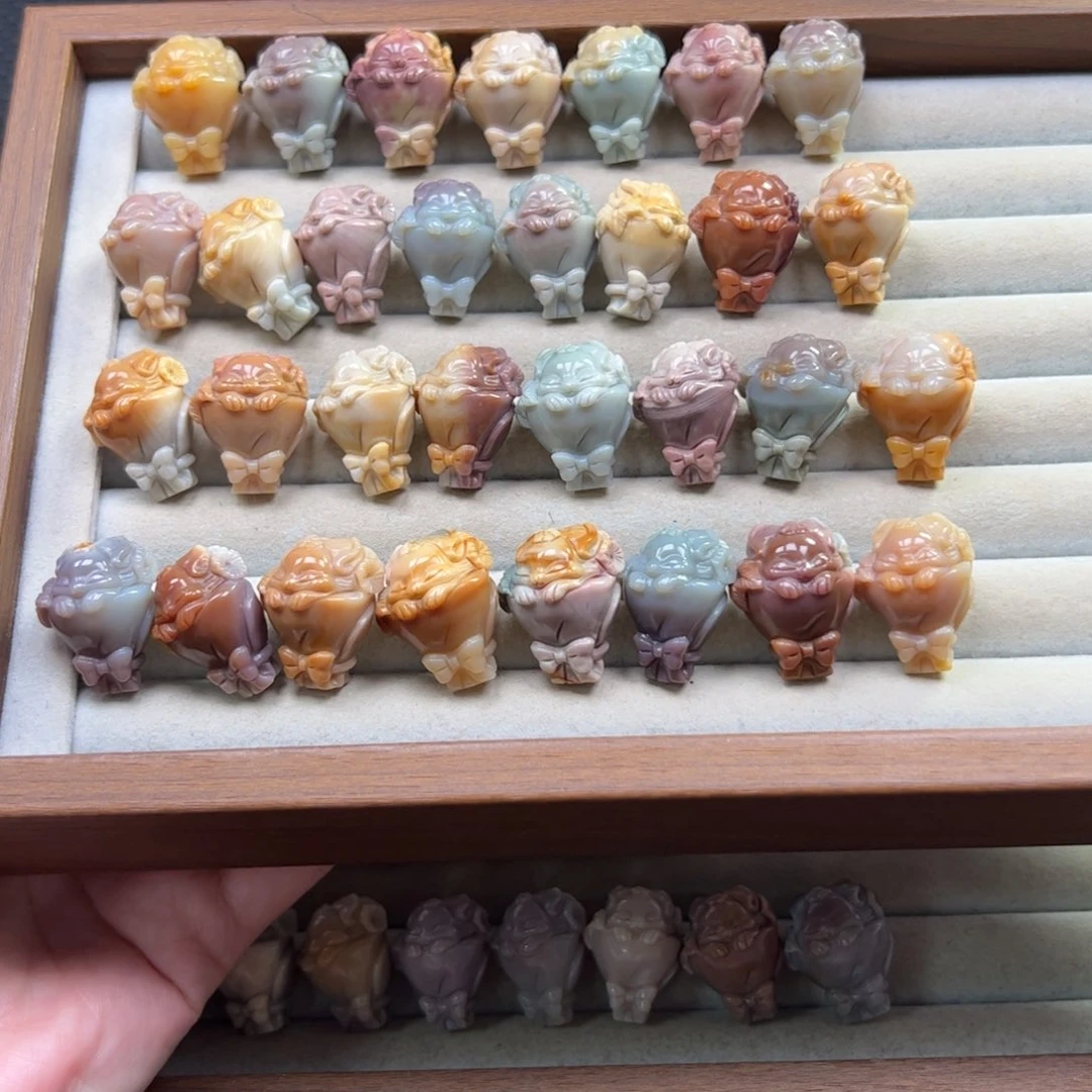 石英质玉未镶嵌珠宝半成品