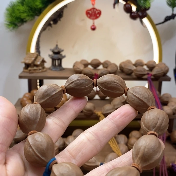 橄榄核手串/手链吕*军梅林铁核18.25