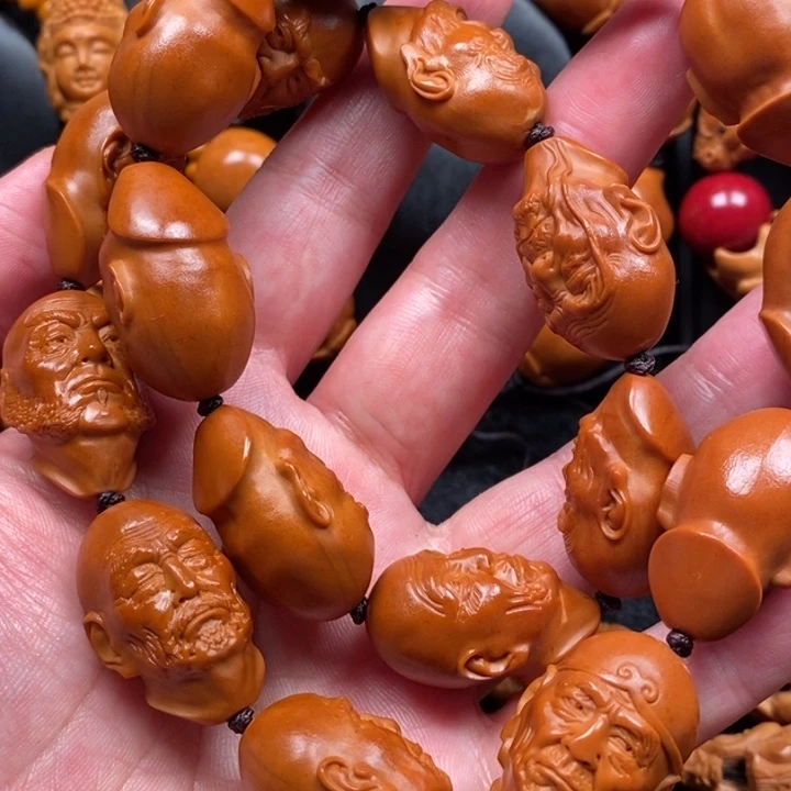 橄榄核手串罗汉手持