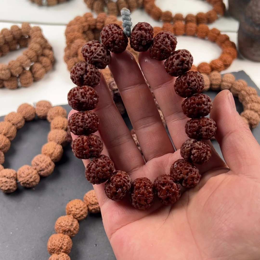 金刚菩提手串冰*萄梁天川18超头