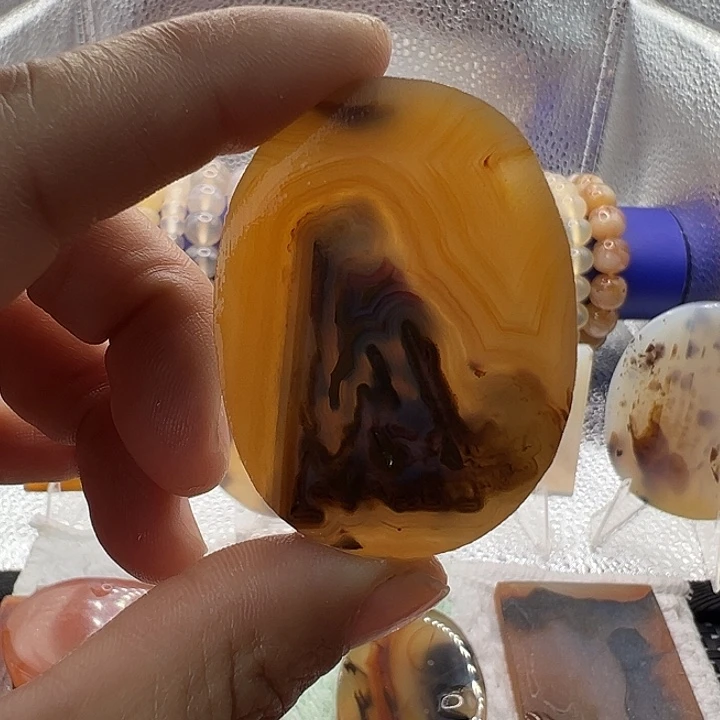 玛瑙/玉髓未镶嵌颈饰