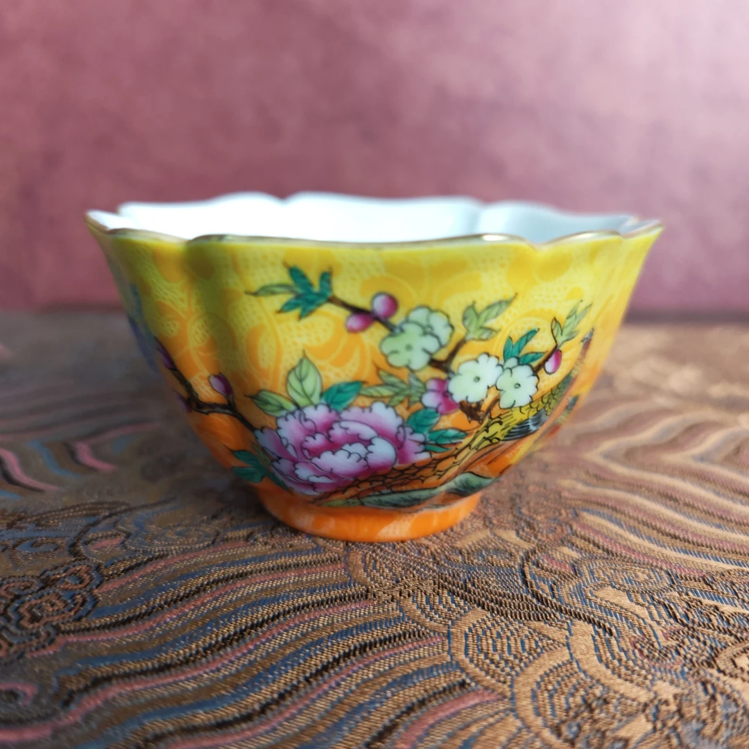 【景德镇】高温陶瓷，张文月渐变杯15