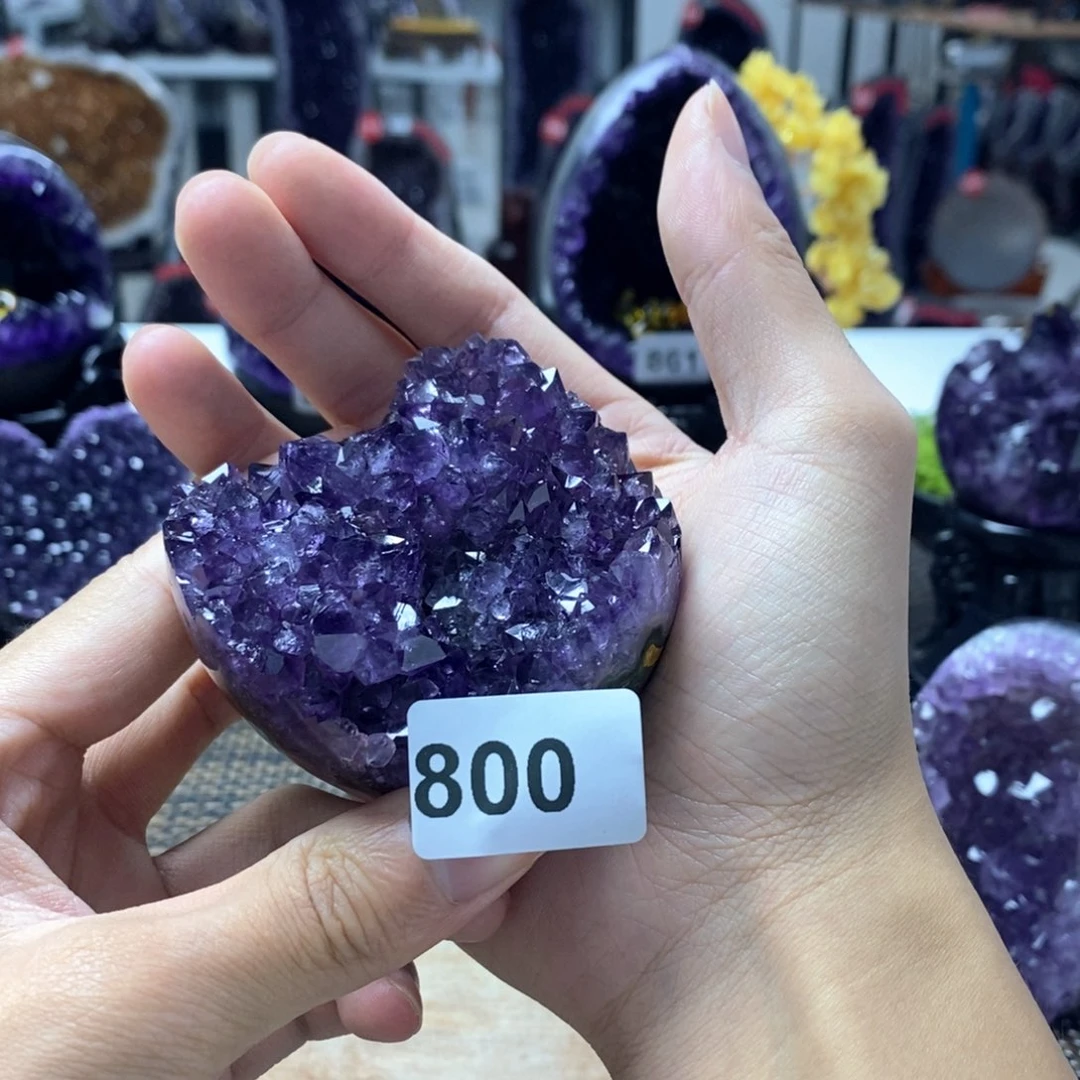 大型摆件（非配饰）紫晶未镶嵌