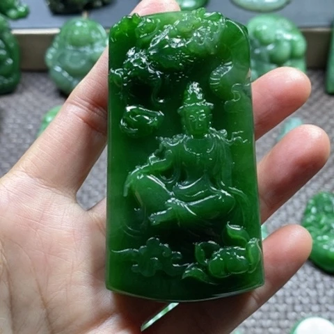 【闪购商品】颈饰未镶嵌和田玉白***菲