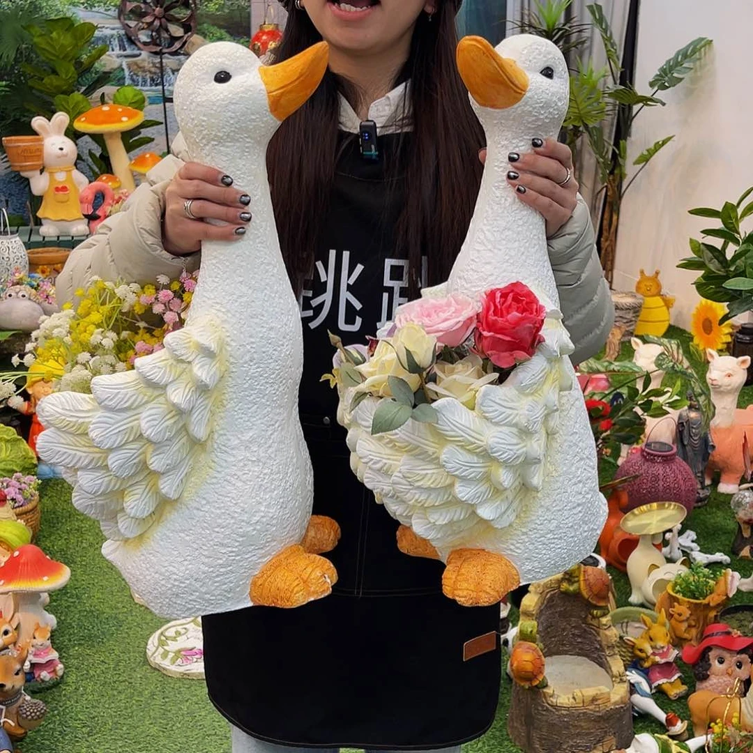 红陶花园庭院摆件&000&