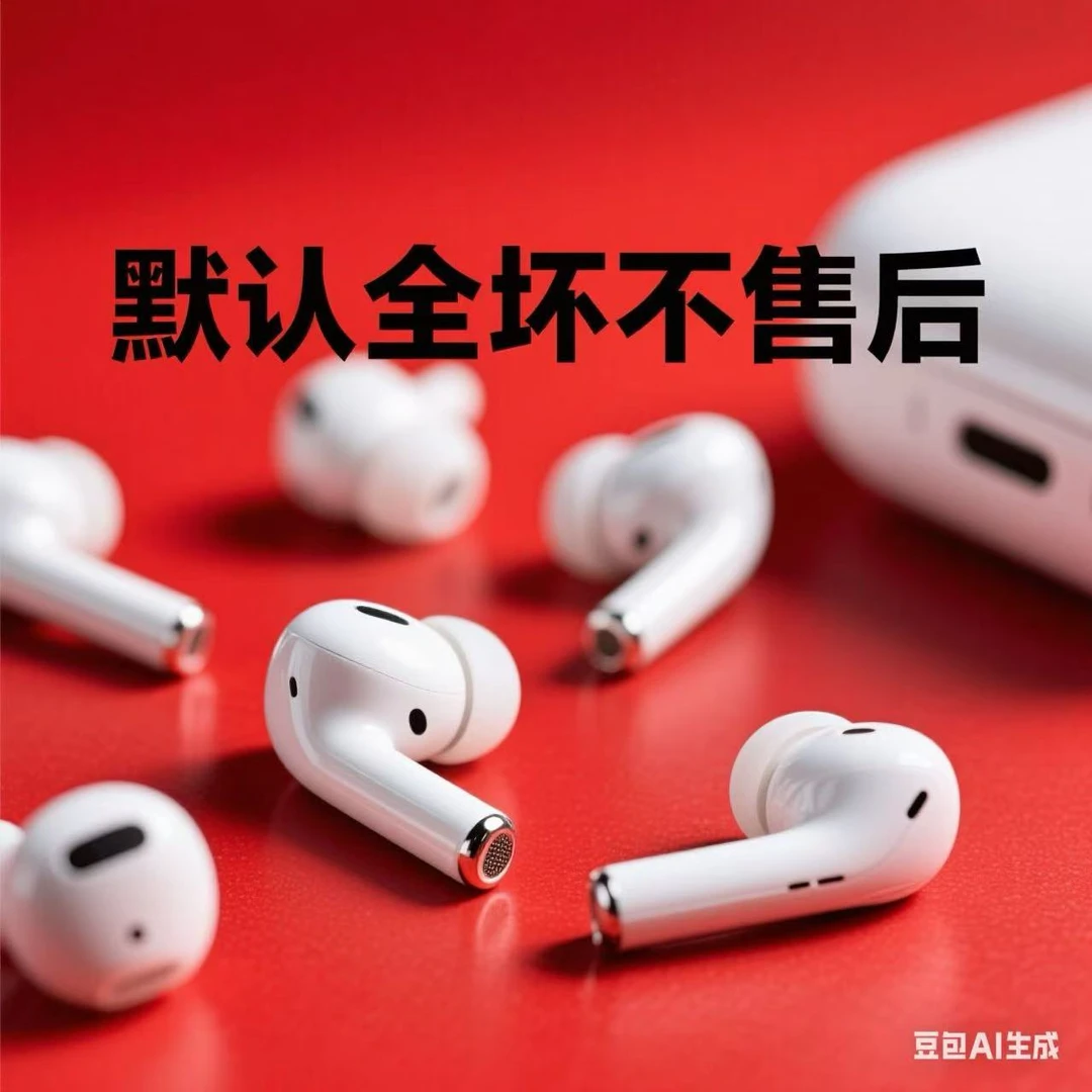 9新  1号链接【散装耳机未测试】按主播编码备注【没有测试 无售后】