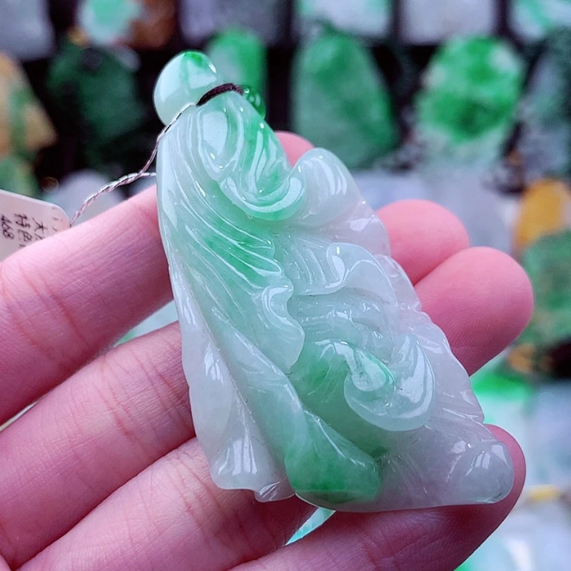 【闪购商品】翡翠颈饰未镶嵌挂件