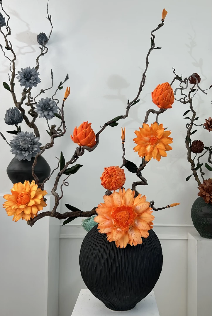 永生洋蓟，永生花不含瓶器