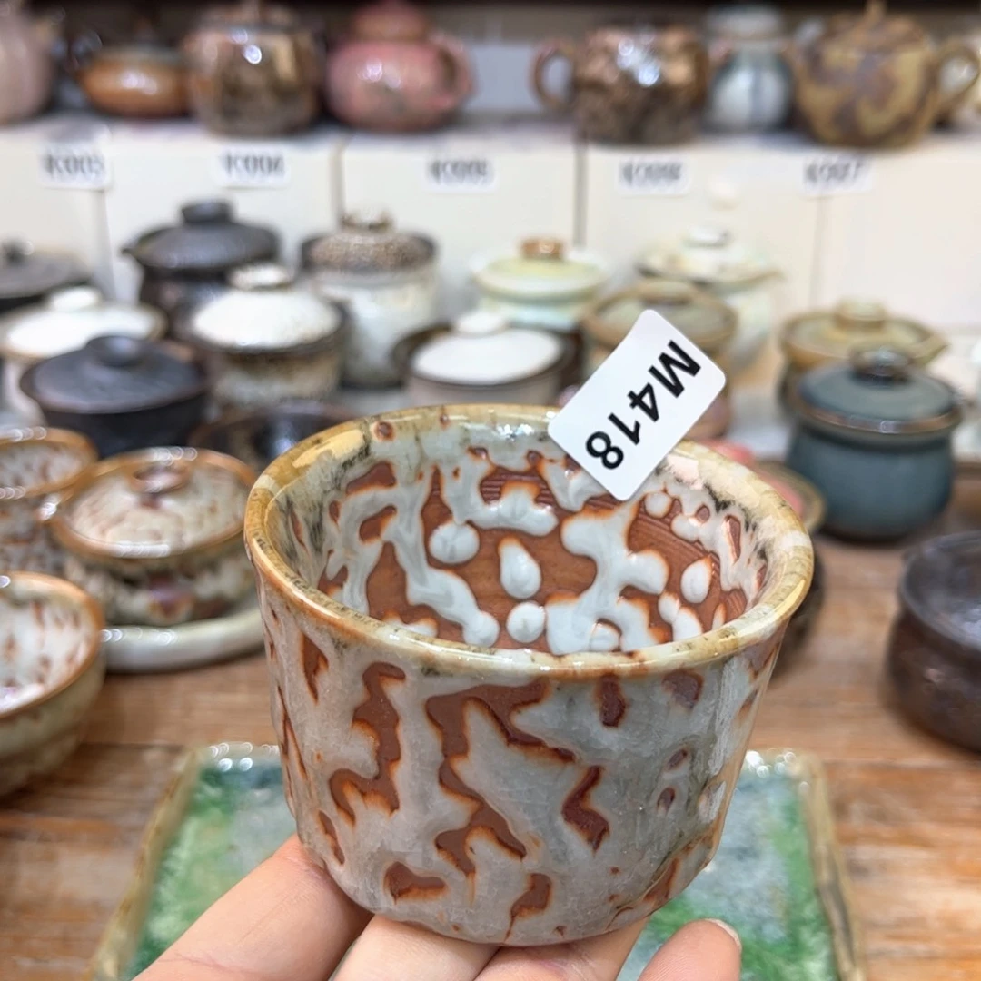 茶杯朱泥陶瓷艺术