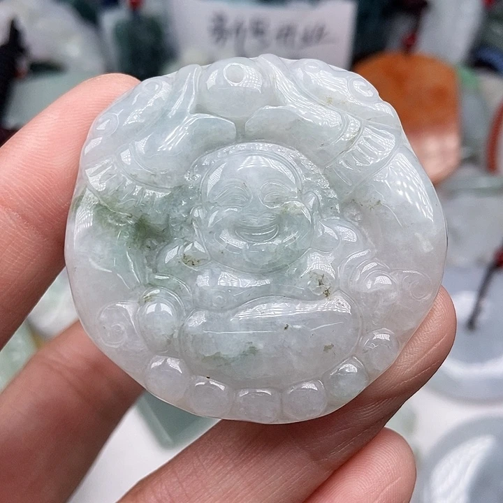 未镶嵌挂件翡翠翡翠