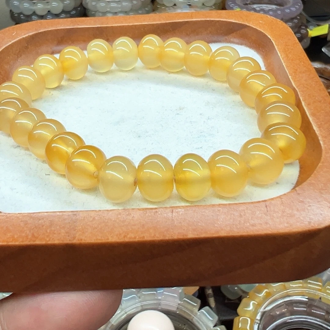 玛瑙/玉髓未镶嵌手链