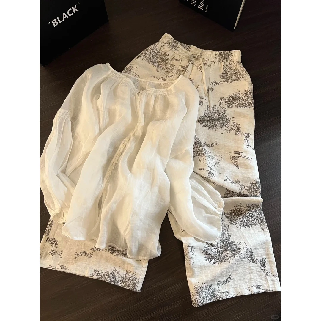 【DSYJ大睡衣家】甜美气质高级感睡衣女款秋季新款家居服套装可外穿