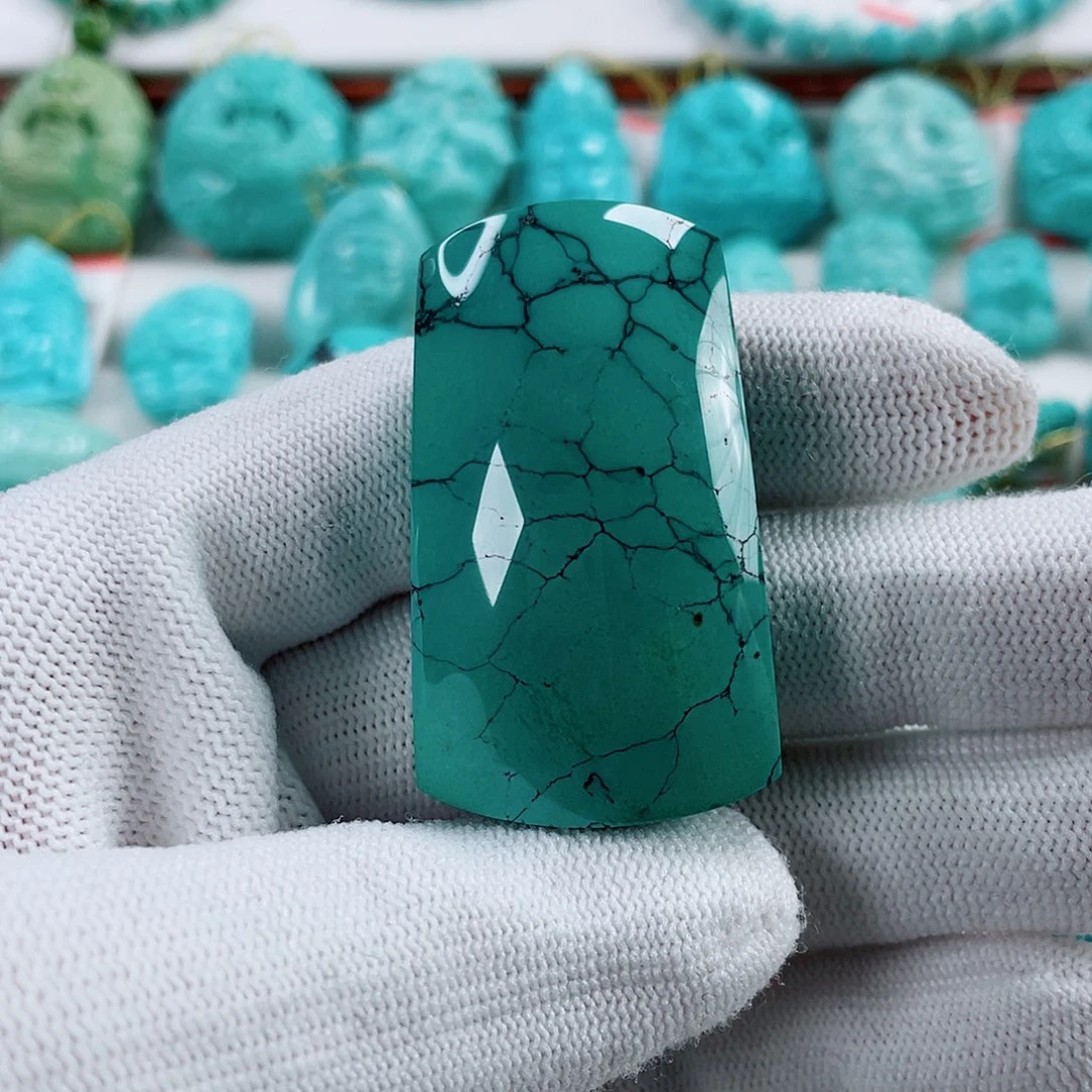 绿松石未镶嵌车挂