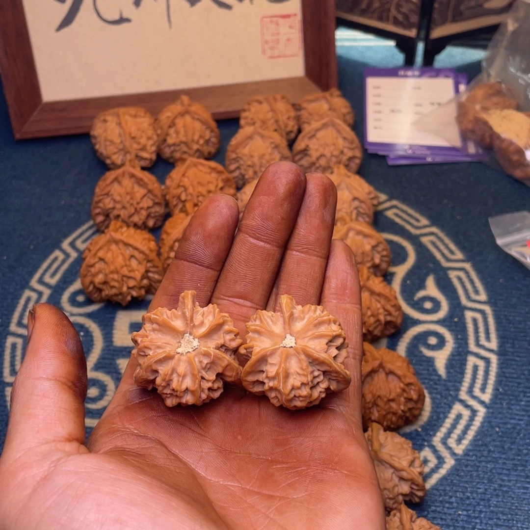 你***说文玩核桃把件盘山36