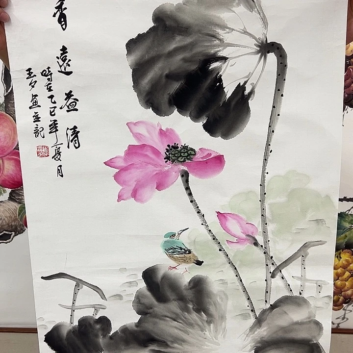 书法以文会友李老师