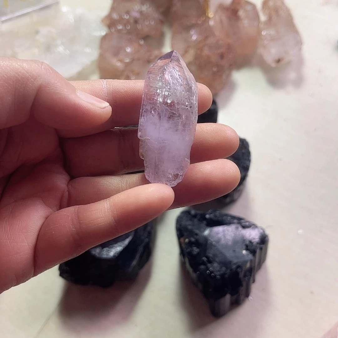 水晶天然水晶原石未镶嵌揽***妆