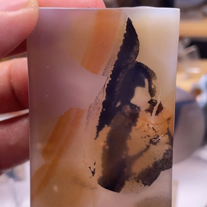 玛瑙/玉髓未镶嵌吊坠(不含链)