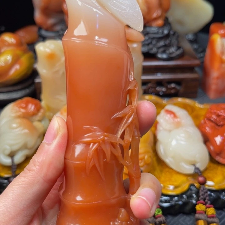 那***酒寿山石寿山石雕刻