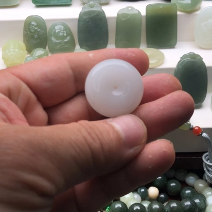 手链未镶嵌和田玉（糖玉）