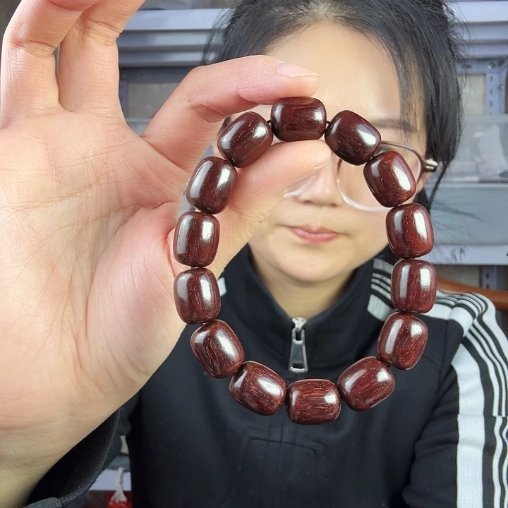 檀香紫檀（小叶紫檀）小叶紫檀小枣珠