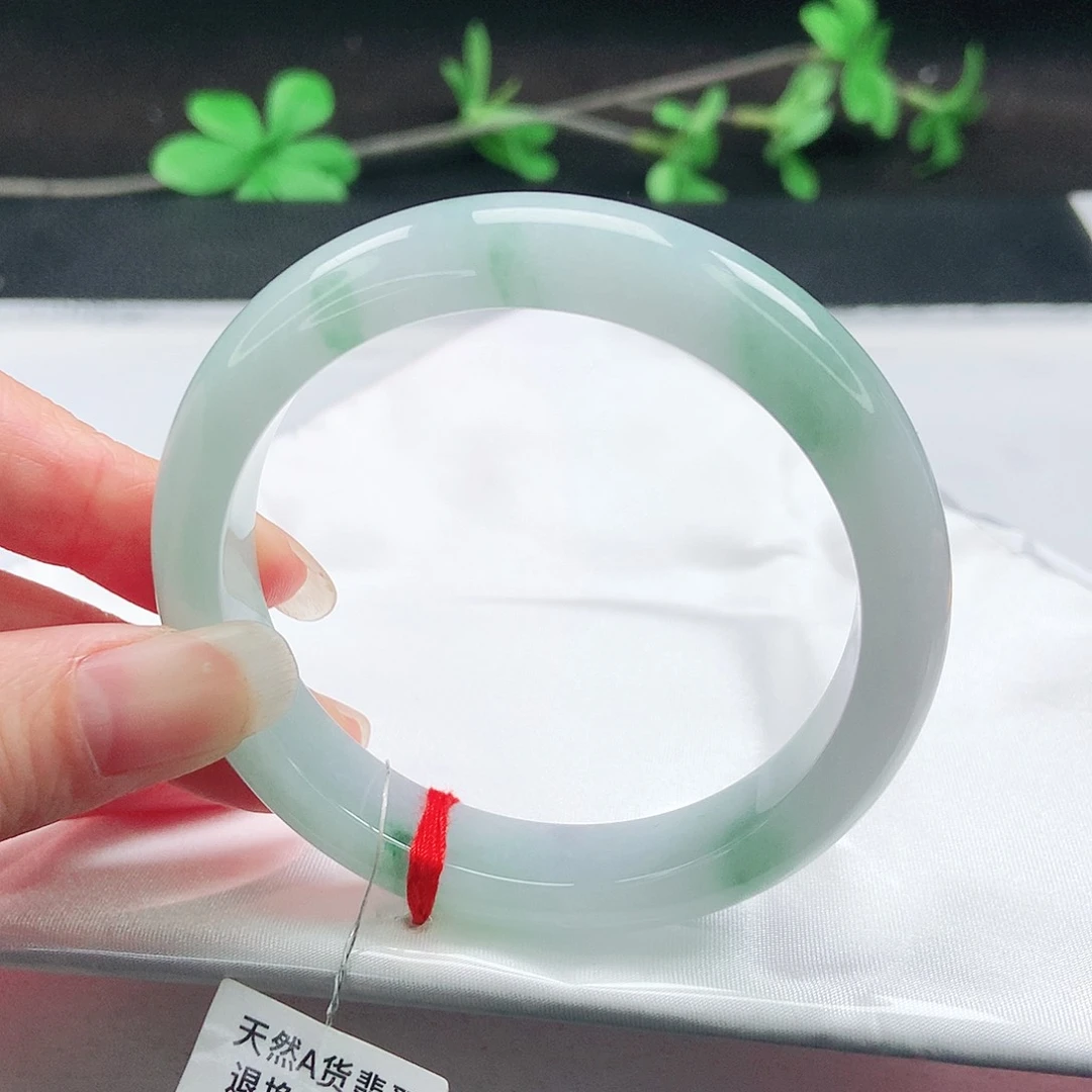 未镶嵌手镯翡翠57圈