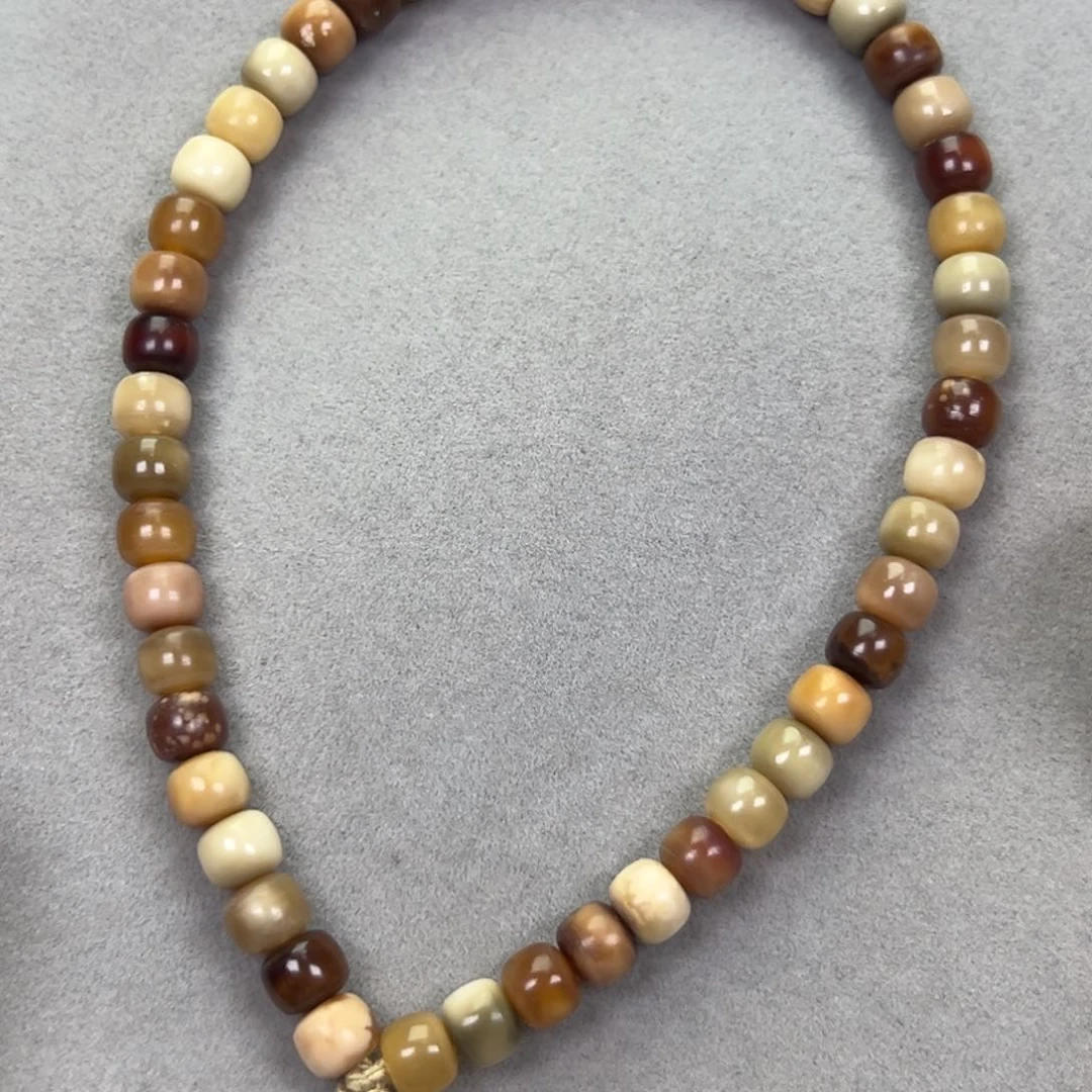 菩提根/象牙果吊坠龙脊七彩手持7