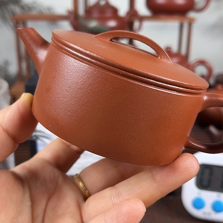圆***紫砂茶壶微瑕处理