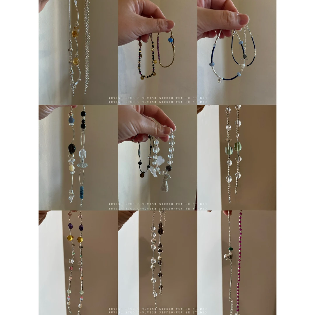 925银手链 复古小众精致手链手串合集