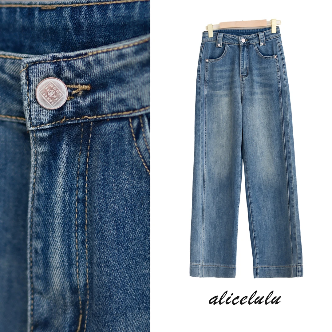 3 ALICE “格调非凡”休闲裤 复古潮流 多搭直筒 S622203U