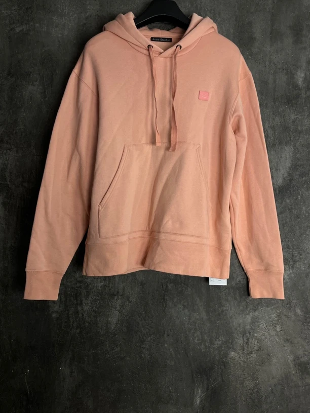 全新未使用 AcneStudios L码*1/胸口刺绣小笑脸连帽卫衣/02121